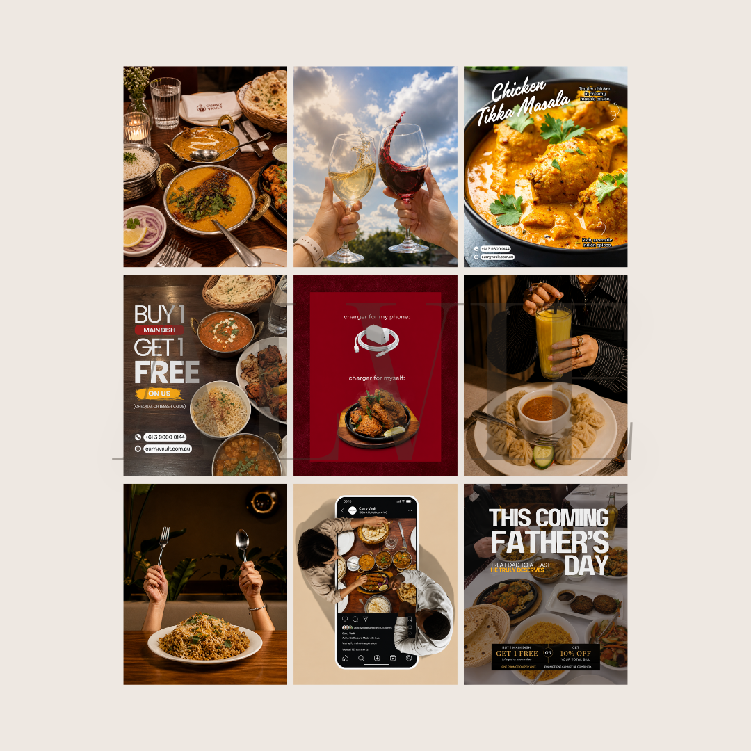 Restaurant Content & Branding